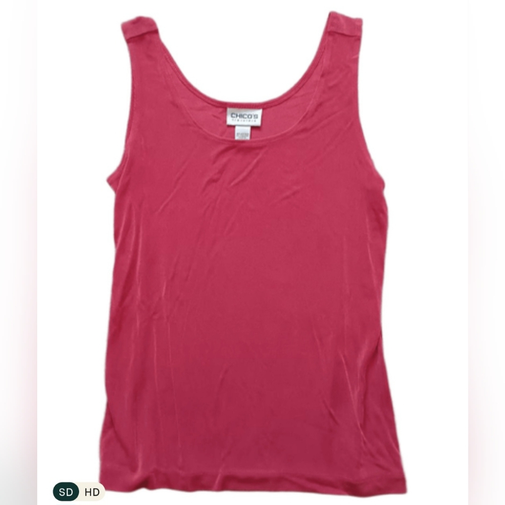 Chico's Vibrant Red Tank Top